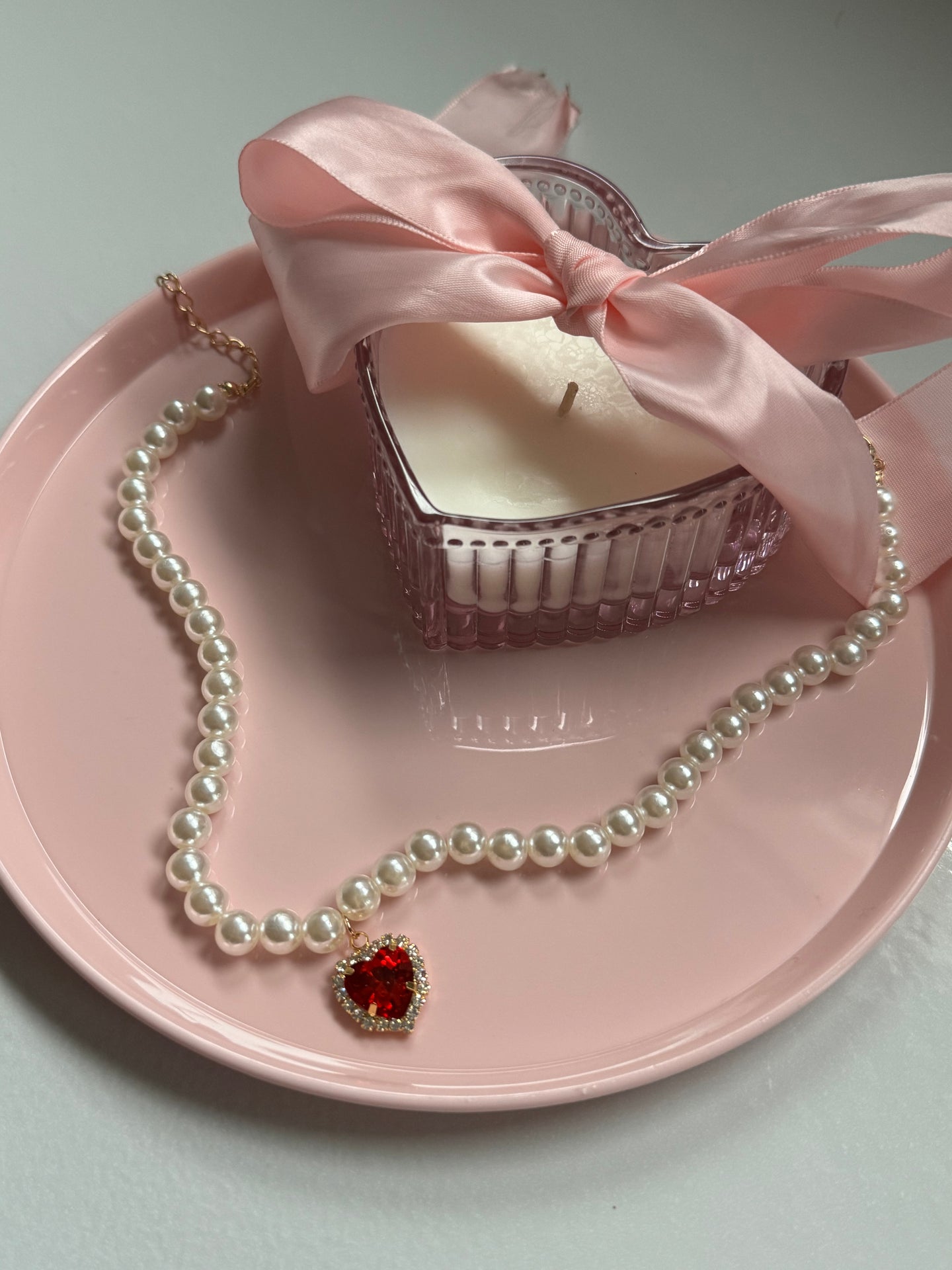 Darling pearl necklace