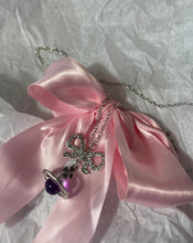 Load image into Gallery viewer, [ LIMITED EDITION ] Amethyst Bow Orb Vw necklace
