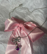 Load image into Gallery viewer, [ LIMITED EDITION ] Amethyst Bow Orb Vw necklace
