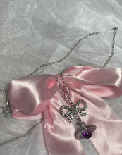 Load image into Gallery viewer, [ LIMITED EDITION ] Amethyst Bow Orb Vw necklace
