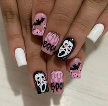 Load image into Gallery viewer, [Halloween Limited Edition]Pink Scream Nails
