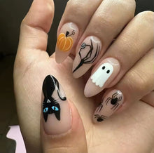 Load image into Gallery viewer, [Halloween Limited Edition] Nude Halloween presson nails
