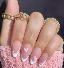 Load image into Gallery viewer, Pink Frenchie press on
