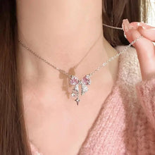 Load image into Gallery viewer, [ Valentine’s Limited Edition ] Sparkling Bow necklace
