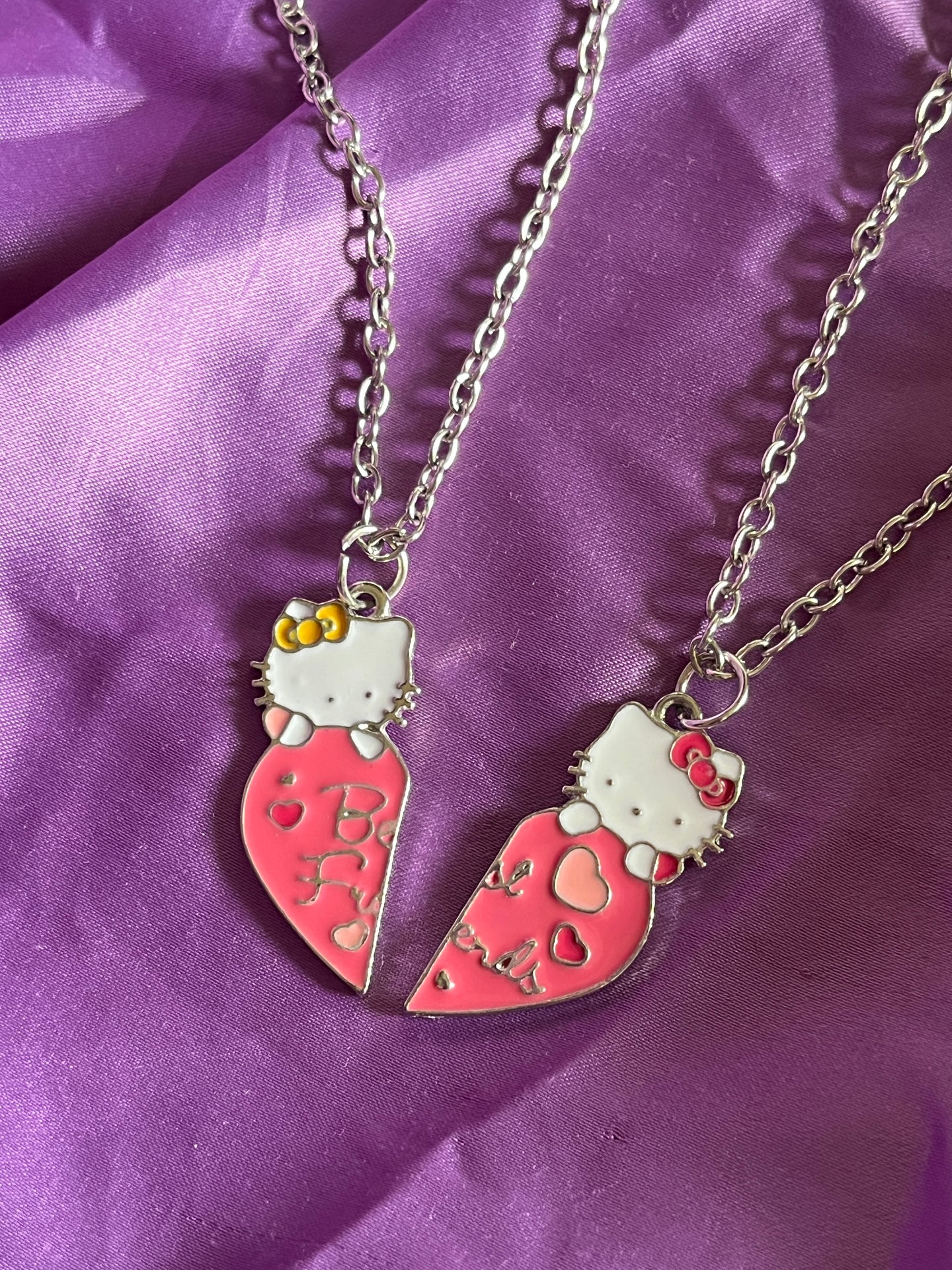 Hello Kitty bestie necklaces