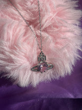 Load image into Gallery viewer, Vivienne Westwood Pink Heart necklace
