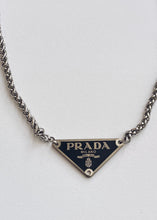 Load image into Gallery viewer, Stainless steel Prada reworked necklace
