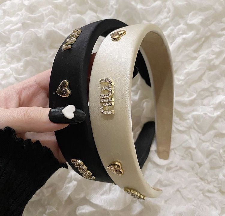 MIUMIU Silk & Zirconia headbands