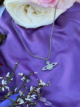 Load image into Gallery viewer, Vivienne Westwood saturn necklace
